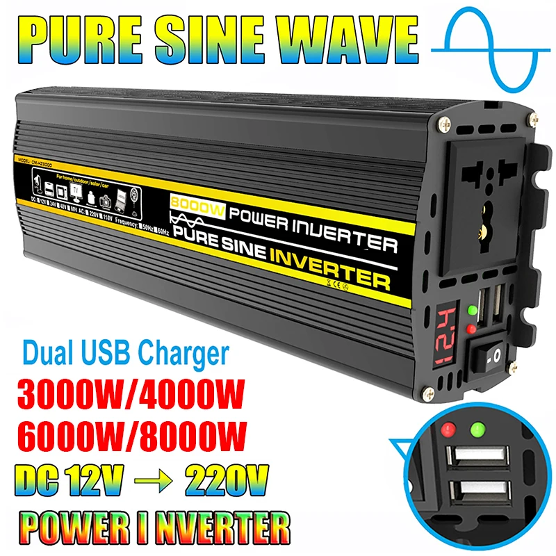 8000/6000/4000/3000W Reiner Si – Ac Outdoor Power Bewertung und Preis